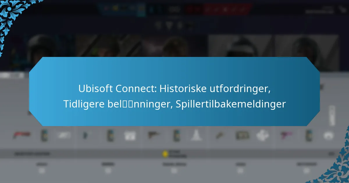 Ubisoft Connect: Historiske utfordringer, Tidligere belønninger, Spillertilbakemeldinger