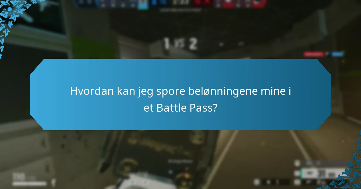 Hvordan kan jeg spore belønningene mine i et Battle Pass?